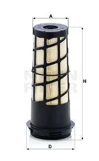 Mann-Filter Filtro Aria C 10 006 - Immagine 2