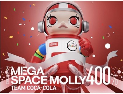 POPMART MEGA COLLECTION SPACE MOLLY 400% Coca-Cola from POPMART MEGA COLLECTION SPACE MOLLY 400% Coca-Cola from