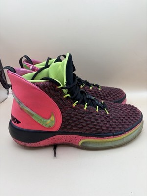 Nike Men's Alpha Dunk Hoverboard Sneakers 8.5 Pink Black Back to the Future