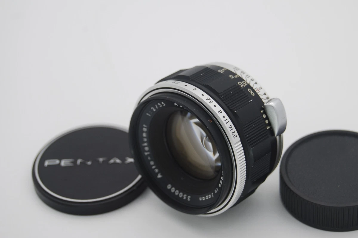 Pentax Auto Takumar 55mm f/2 M42 レンズ 美品 Exc++++ Pentax Auto Takumar 55mm f/2 Standard Lens M42 Mount from