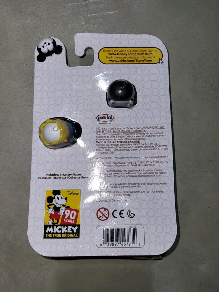 Disney TSUM TSUM Serie 12 Figaro, Blancanieves Plus Mickey Oculto Sorpresa Nuevo Foto 2 de 2