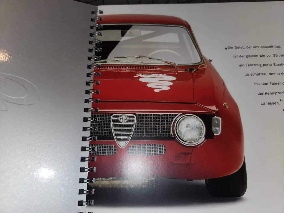 2002 2003 Alfa Romeo GTA 156 Folheto Original - Imagem 2 de 4