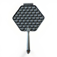 Nordic Ware Egg Waffle Pan Cast Aluminum w/ Hanging Handle , Made in USA