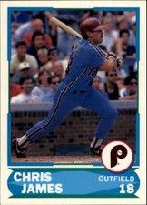 1988 Score Young Superstars I #14 Chris James - BB