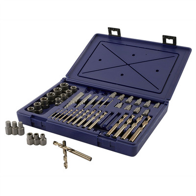  Hanson 48 PC SCREW EXTRACTOR/DRILL MASTER SET 3101010
