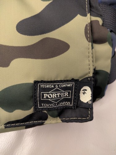 A Bathing Ape (BAPE) x Mr Porter Mixed Camo Waist Bag - S/S 2019 - Picture 2 of 11