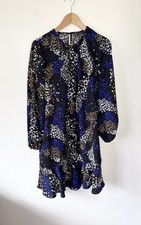 Marks And Spencer Women’s Back Multi Animal Print Shift Dress Size 12