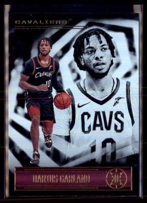 2020-21 Panini Illusions Darius Garland Cleveland Cavaliers #112  2 Card Lot