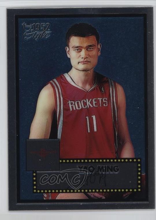 2005-06 Topps 1952 Style Chrome /499 Yao Ming #88 HOF 1v1