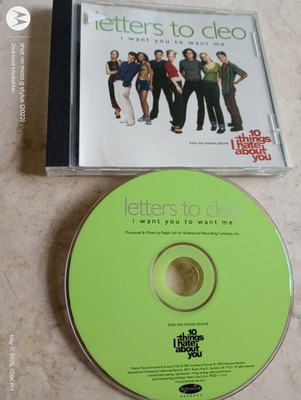 LETTERS TO CLEO I WANT YOU TO WANT ME SINGLE CD 10 THINGS I HATE ABOUT YOU