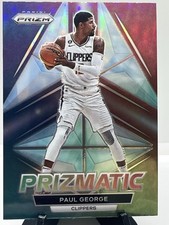 2022-23 Panini Prizm Paul George Prizmatic Prizm Silver #14 Clippers