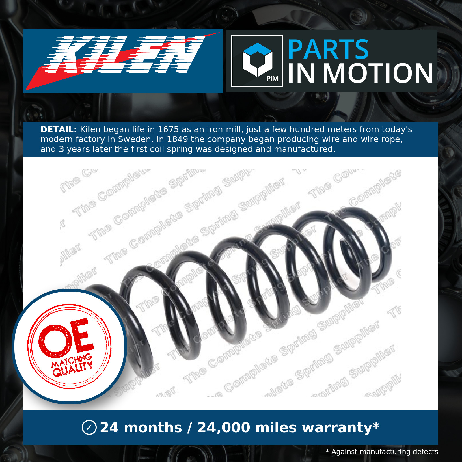 SUSPENSION SPRING 4282938 FOR SEAT AUDI A3/S3/Limousine CJSA 1.8L 4cyl LEON 2.0L - Image 4
