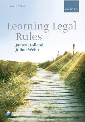 Learning Legal Rules, Webb, Julian