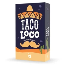 TacoLoco Card Game 2 Players Helvetiq HL3906 Family Taco Loco Fast Quick Sluff