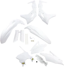 CYCRA Body Kit - Powerflow - White - Fits KX250F 1CYC-9319-42