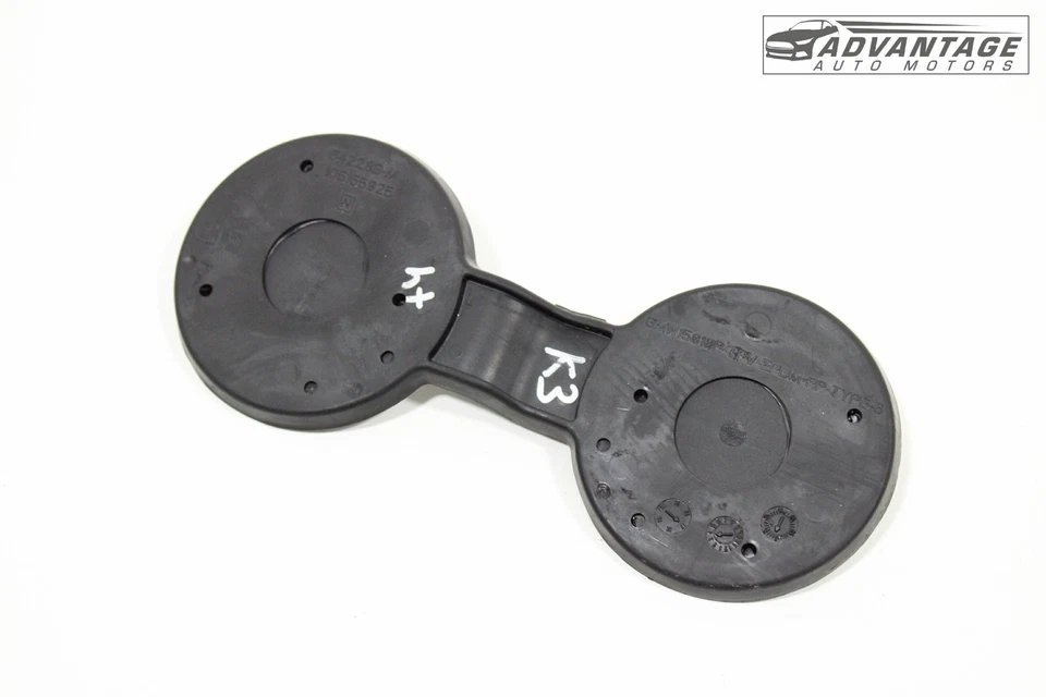 Cadillac CTS 2014-2019 consola central doble portavasos forro alfombrilla OEM Foto 4 de 4