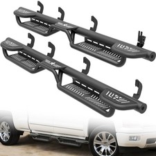 Side Running Boards For 2007-2018 Chevrolet Silverado Gmc Sierra 1500 Crew Cab