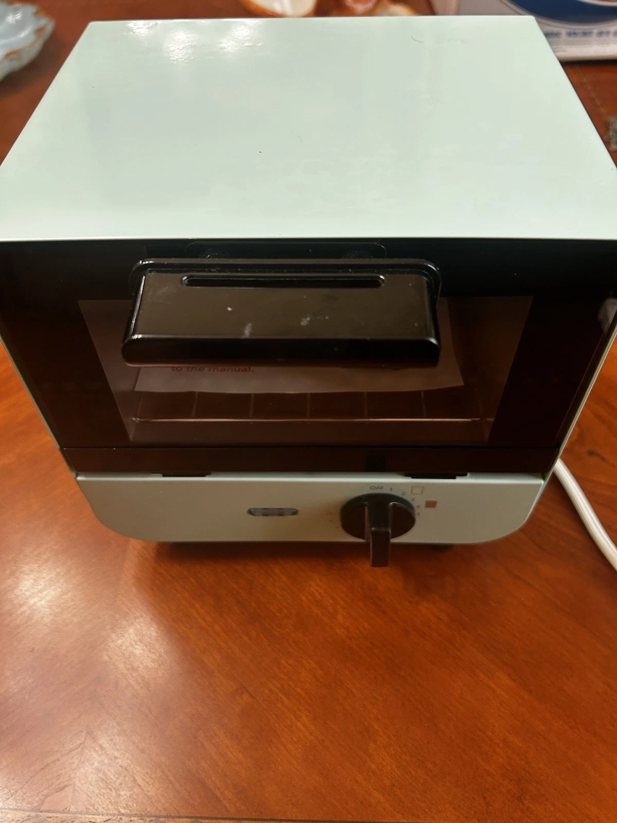 Dash Mini Toaster Oven New Without Box Aqua Color