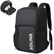 Pickleball Bag Fits 4 Paddles, Large Pickleball Backpack with Shoe Compartme...