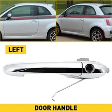 New Exterior Door Handle Front Driver Left Side LH Hand for Fiat 500 68069943AC