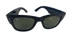 Rayban RB 0840-s MEGA wayfarer 901/31 145 3N BLACK SUNGALSSES EXCELLENT used