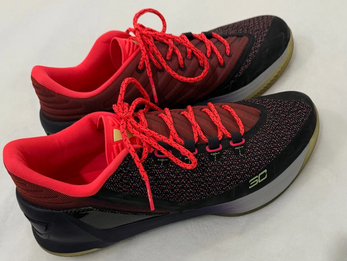 Under Armour Curry 3 Low Black White for sale | eBay