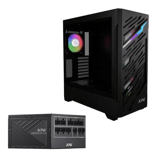 ADATA XPG PC-Gehuse Starker Air BTF Midi- schwarz Netzteil 37590₽