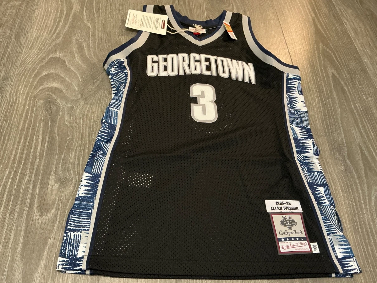 25+ Allen Iverson Georgetown Hoyas NCAA Fan Jerseys for sale