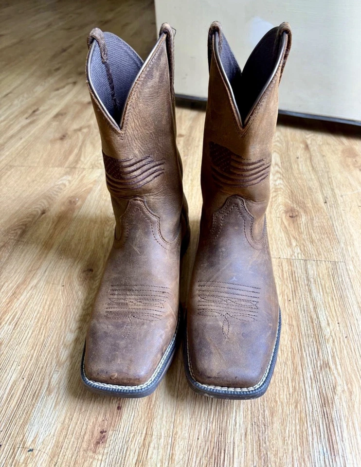 Botas occidentales Ariat Anthem Patriot niño grande talla 5 Foto 3 de 4