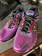 Brooks Glycerin 12 Super DNA Women  s Running Shoes Purple Teal Pink Size 10.5 B