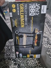 Image of BBQ Grill Trolley 84x86x45 Cm