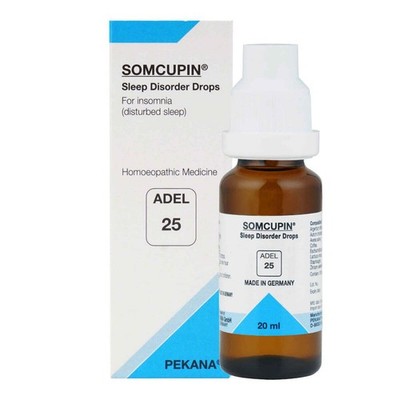 Adel 25 Somcupin Homeopathic Drops 20ml
