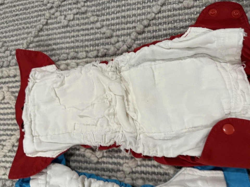 Pañales de tela de arándano - Paquete de 8 Foto 4 de 4