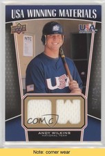 2009 Upper Deck Signature Stars USA Winning Materials /499 Andy Wilkins READ w6m