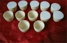 Crucible 100Ml With Lid *1 Piece New Alumina Ceramic (99.7%) bn