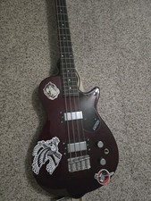 Gretsch Electromatic 4-String Solid Body Bass, Red, Right-Handed, Full Size