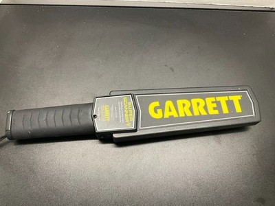 Garrett Super Scanner V 1165190 Handheld Metal Detector Security Wand, Tested