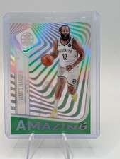 2020-21 Panini Illusions James Harden #9 Amazing Emerald