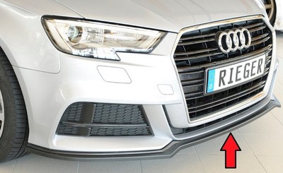 Rieger Spoilerschwert für Audi A3 (8V) 3-tür. (Schrägheck 8V1) | Lackierung erfo
