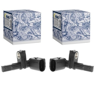 2X VEMO ABS-SENSOR RADDREHZAL HINTEN VORNE passend für AUDI Q7 PORSCHE CAYENNE