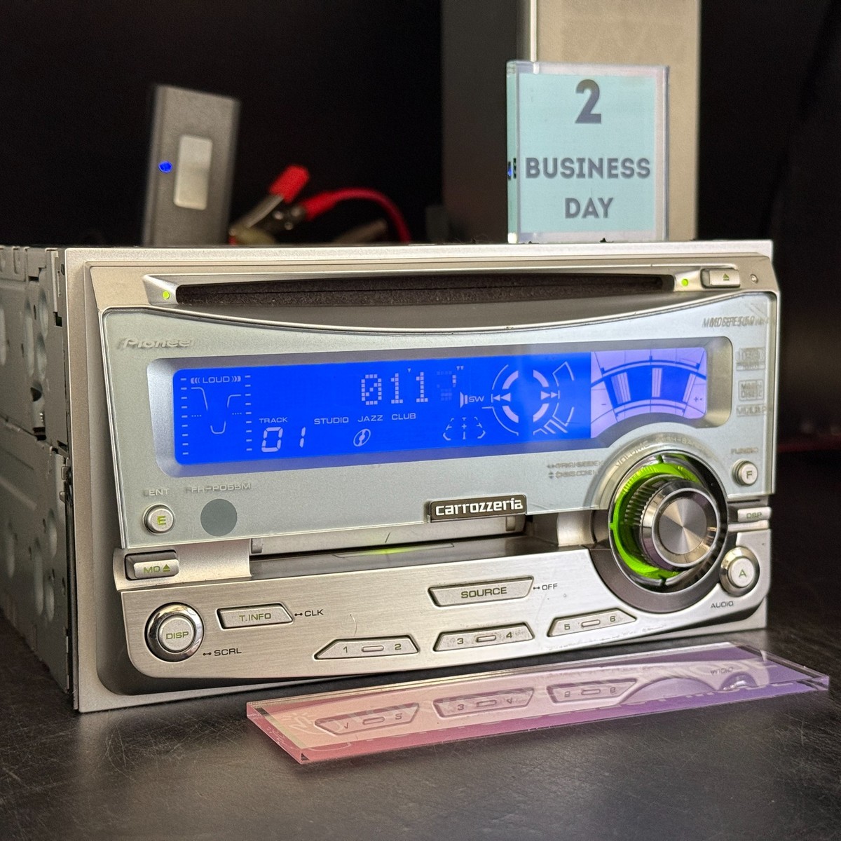 Pioneer Carrozzeria FH-P055MD Car Audio CD MD Bluetooth 2DIN