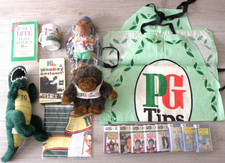 STOCK SELL OFF Gp2. - P.G. TIPS GIVEAWAY COLLECTABLES - APRONS TAPES TOYS (XV05)