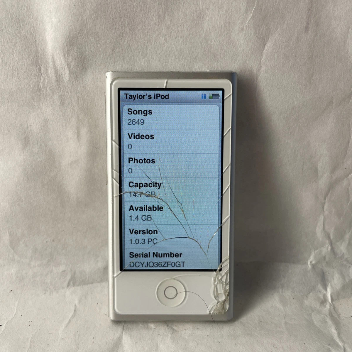 Apple Ipod Nano 16gb Slate 7th Generation for sale | eBay