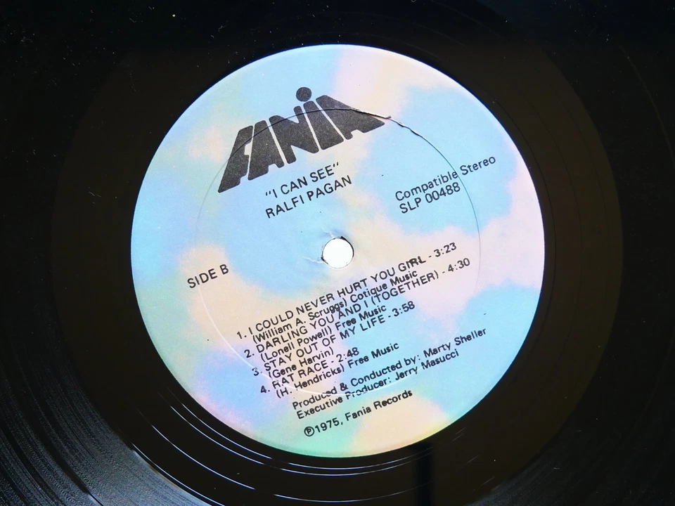 RALFI PAGAN I Can See LP FANIA RECORDS SLP-00488 Orig US 1975 Latin Soul Funk - Image 4 of 4