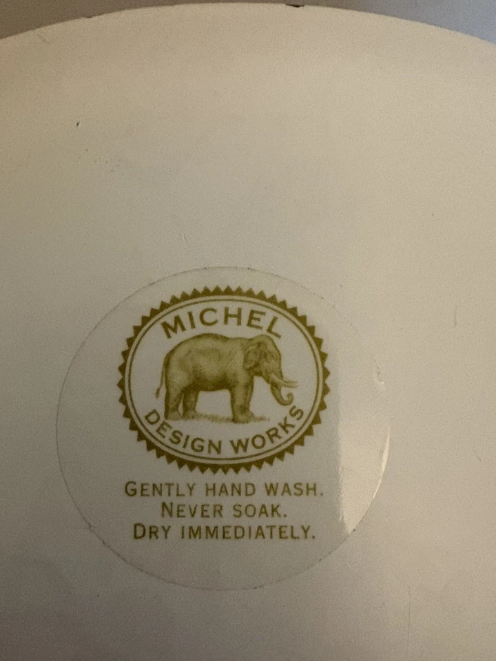 Michel Design Works Glass Soap Dish "Spruce" Christmas Holiday - Image 2 of 4