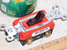 NEW PASS SEYMOUR P&S 120/277V 20A 20 A AMP DOUBLE POLE DPST WALL SWITCH CSB20AC2