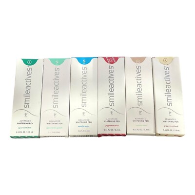 Smileactives ADVANCED WHITENING Pen 0.11 fl Oz/3.3 ml(Choose Flavor)