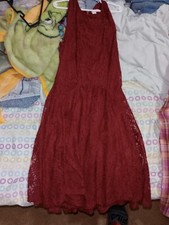 Francesca’s Burgundy Sleeveless  Dress Size S Beautiful Dress
