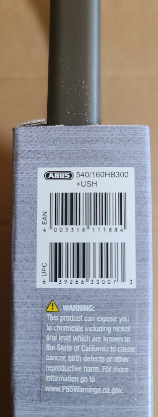 Abus Granit X-Plus 540 U Lock 540/160HB300 Bike ULock +USH Holder Level 15 Max