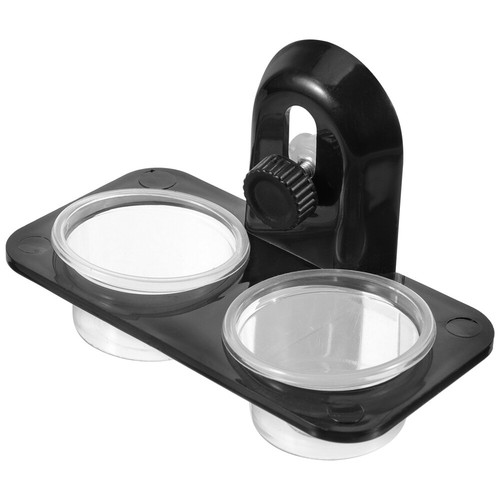 Reptile Tank Accessories Food Bowl Suction Feeding Cups Gecko Feeder